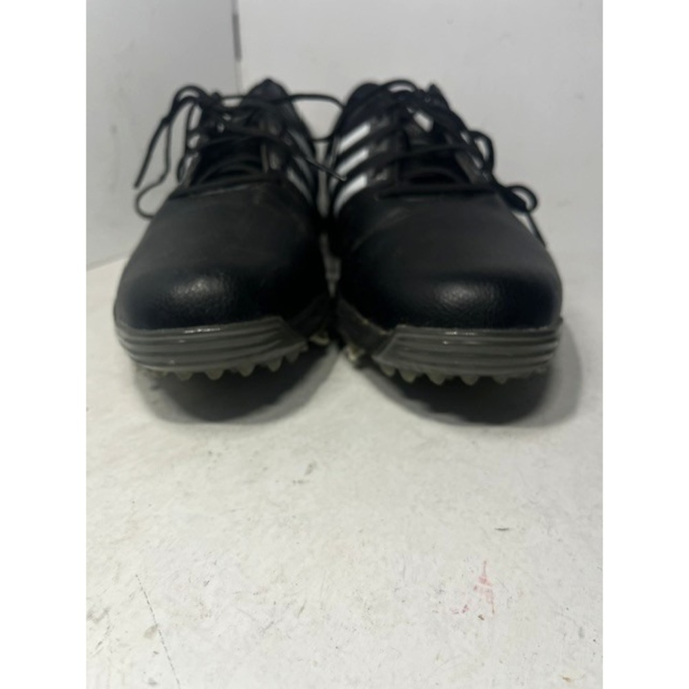 Adidas Tour360 Mens Golf Shoes Black White Spiked Q47032 Size 11 - Picture 2 of 8